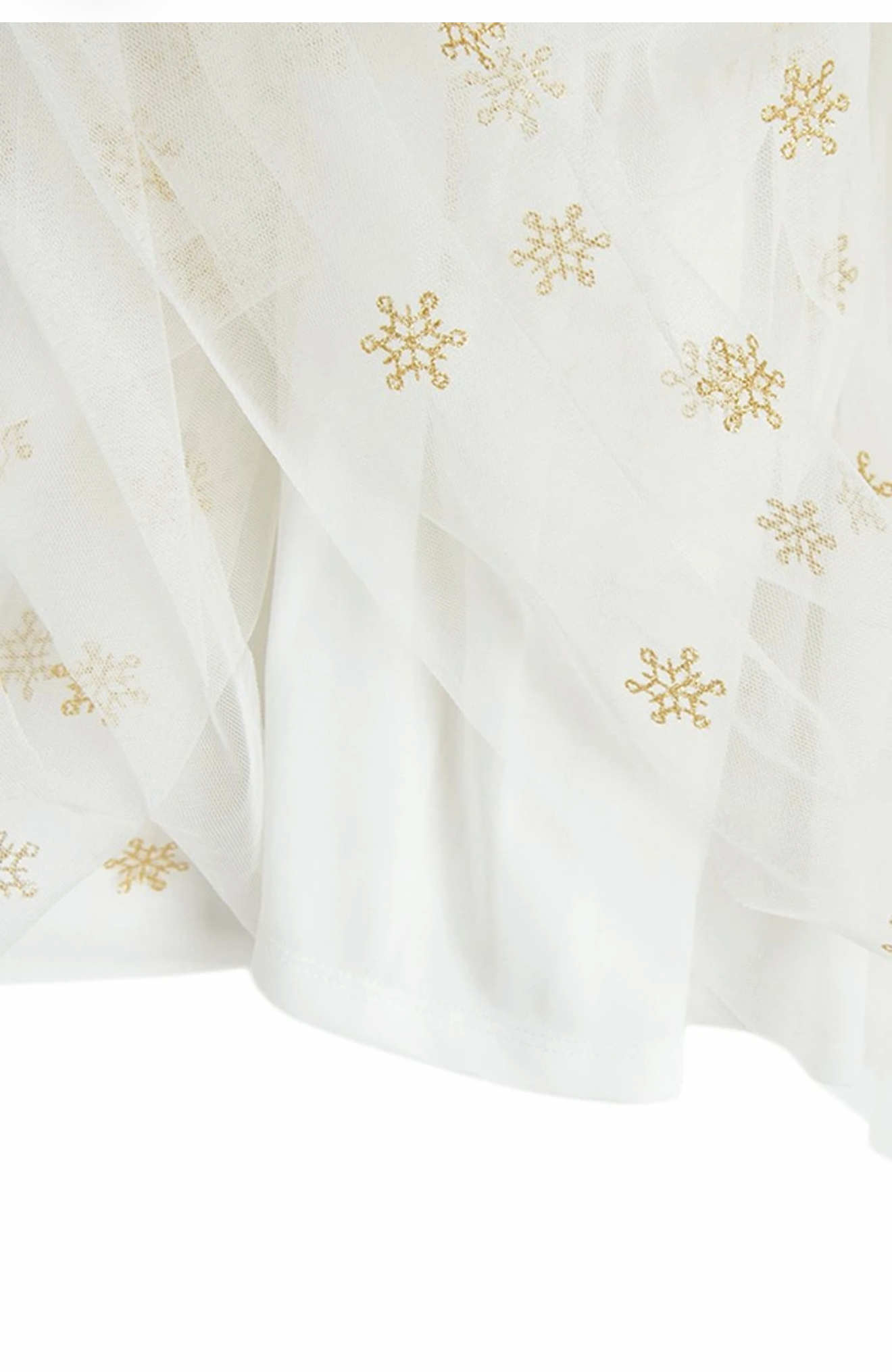 ✨ Jupe en Tulle Étoiles Dorées
