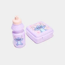 Sac Lunchbox et gourde Stitch