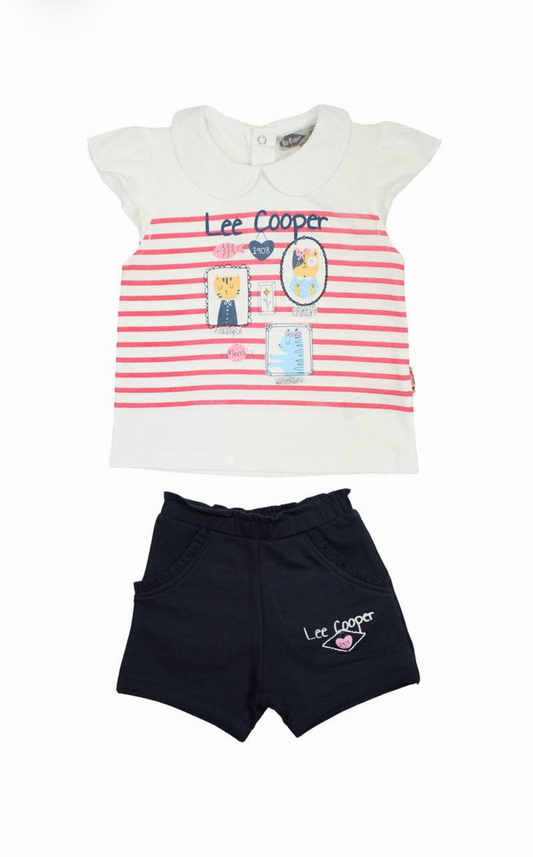 Ensemble blouse et short Lee Cooper