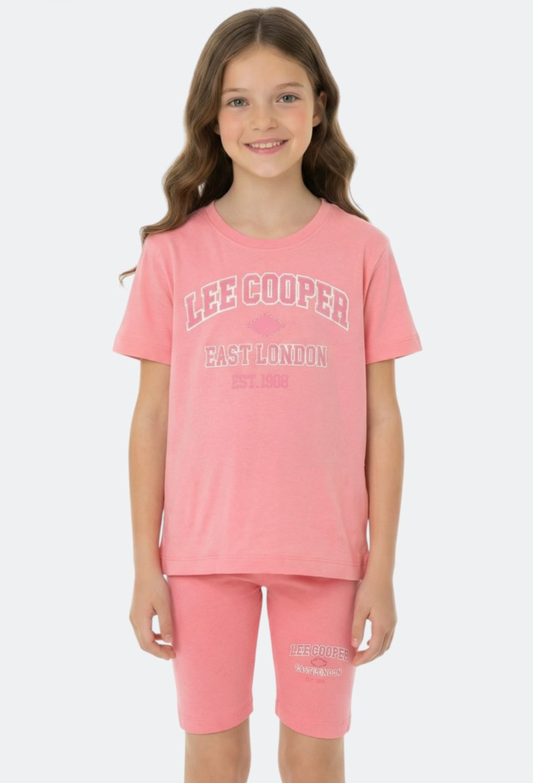 Ensemble rose Lee Cooper