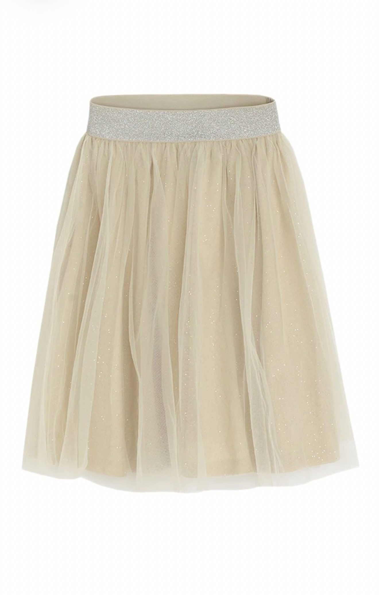✨ Jupe Tulle Pailletée Champagne