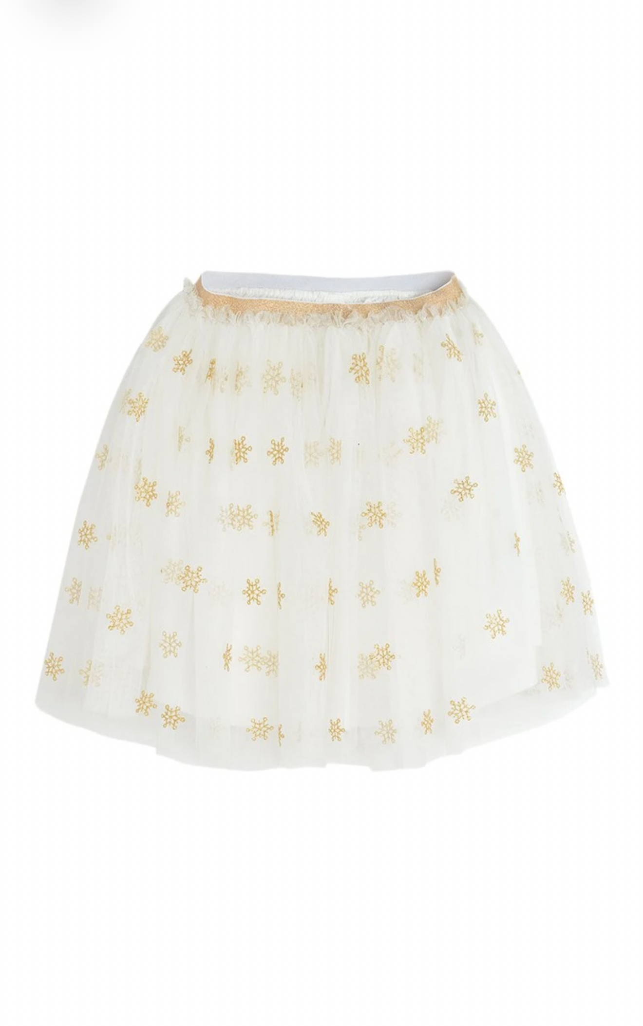 ✨ Jupe en Tulle Étoiles Dorées